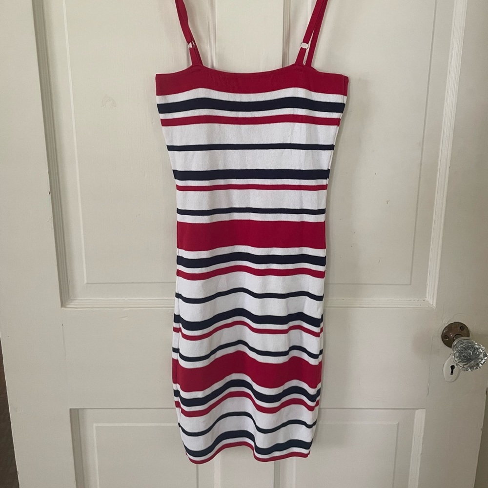 Forever 21 Red, White, and Blue Stripe Dress